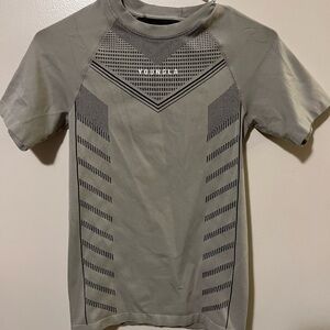 YoungLA Superhero Compression Tee Shirt Grey Men’s Small